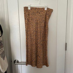 Nasty Gal Midi Slip Skirt sz 8
